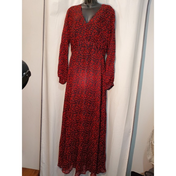 Aakaa Dresses & Skirts - Aakaa 90s Y2k  Cottagecore Baby Doll Floral Printed  Maxi Dress  New Sheer Lined